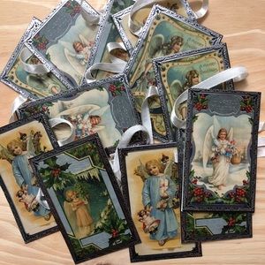 Vintage Christmas Garland (Angels)